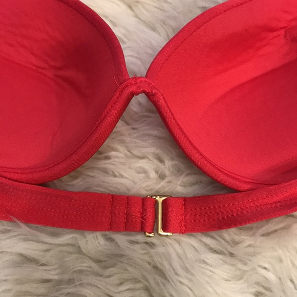 Orange swimsuit top - Picture 4 of 8